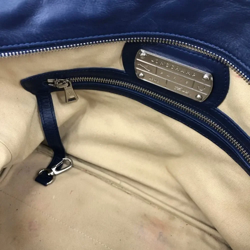 Longchamp Lm‎ Cuir Lagoon Zipper Tote Shoulder Bag